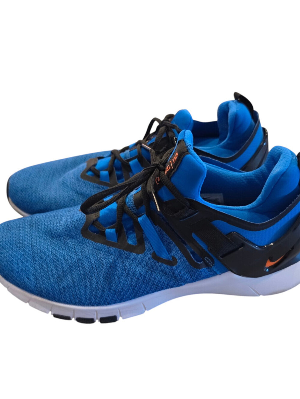 Nike Mens Sz 12 Flexmethod TR training shoes Vibrant Blue White